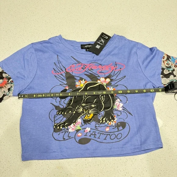 Ed Hardy RARE Jaguar Tattoo sleeve - Picture 6 of 11